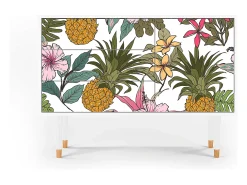 Aparador - 115х84х41 cm - S3 - Estival Fruit, Blanco