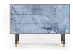 Aparador - 115х84х41 cm - S3 - Feather Ice, Gris