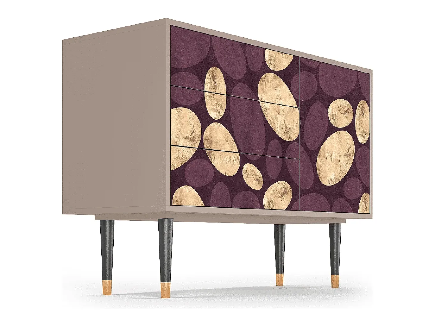 Aparador - 115х84х41 cm - S3 - Fine Wine, Latte