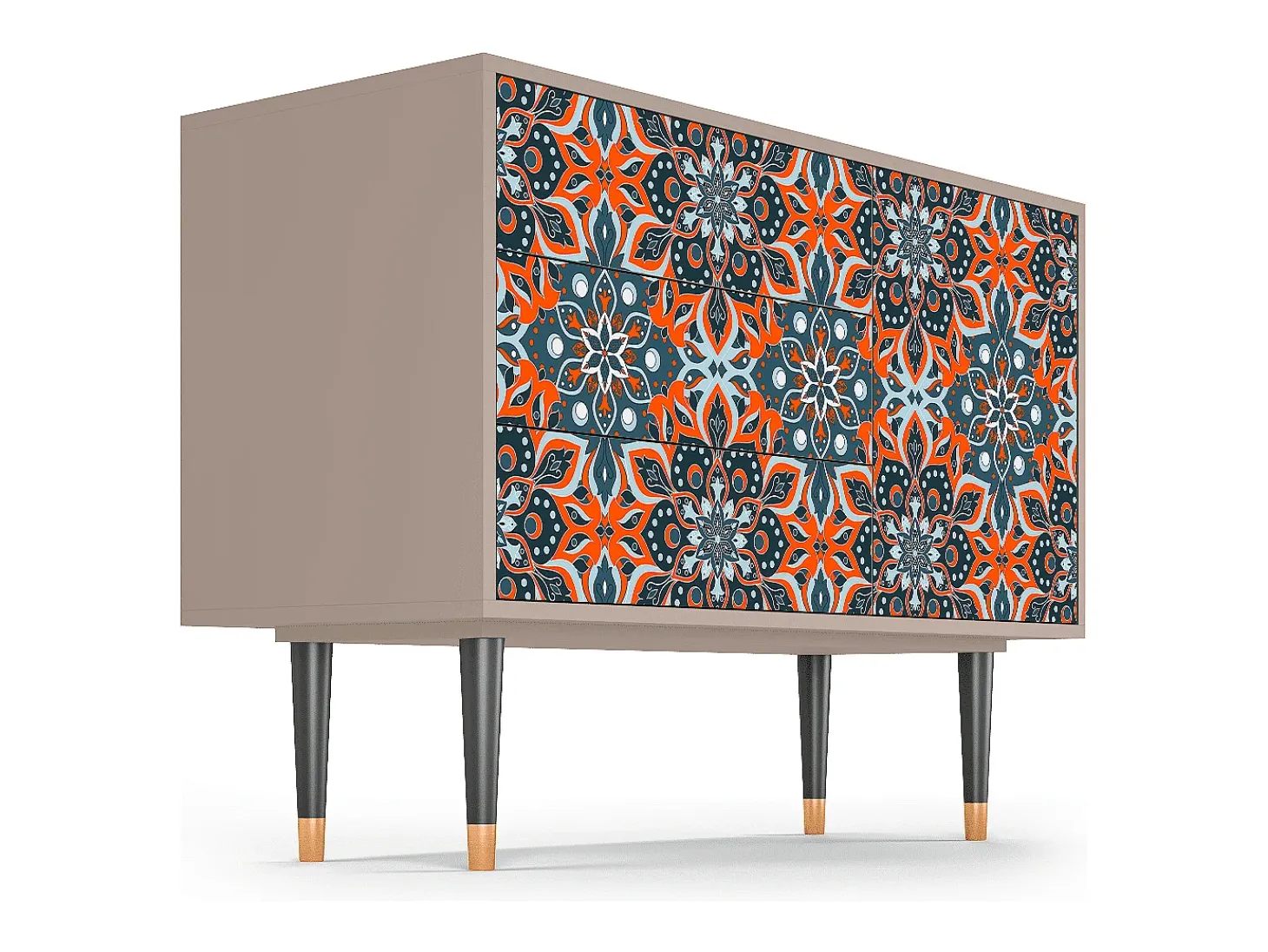 Aparador - 115х84х41 cm - S3 - Fire Beetle, Latte