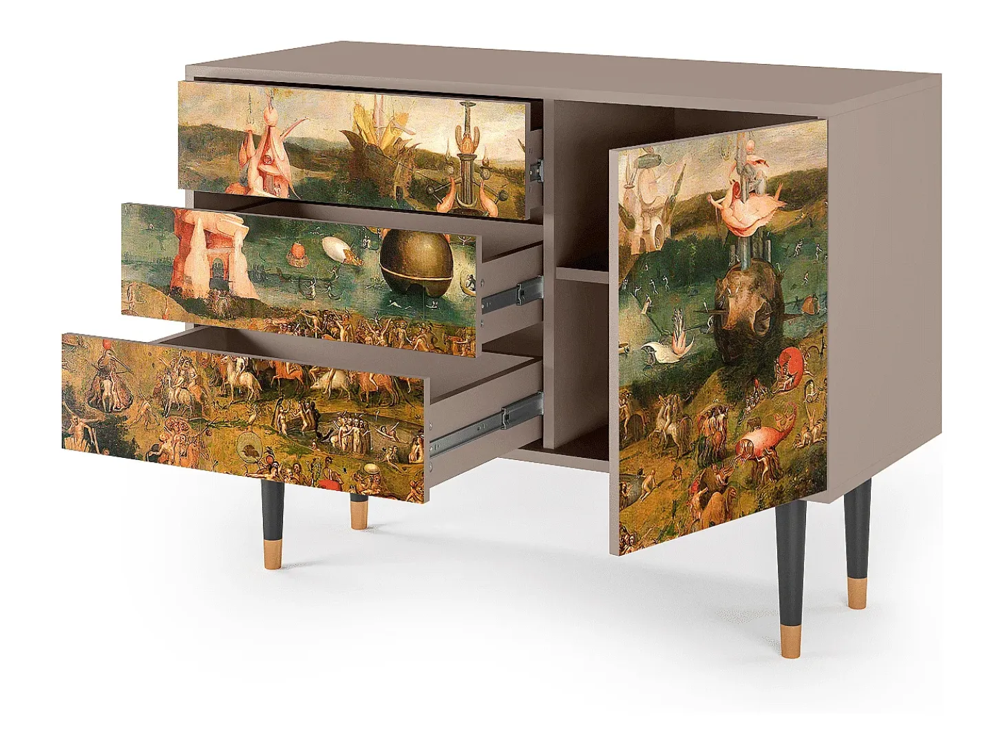 Aparador - 115х84х41 cm - S3 - Garden of Delights , Latte