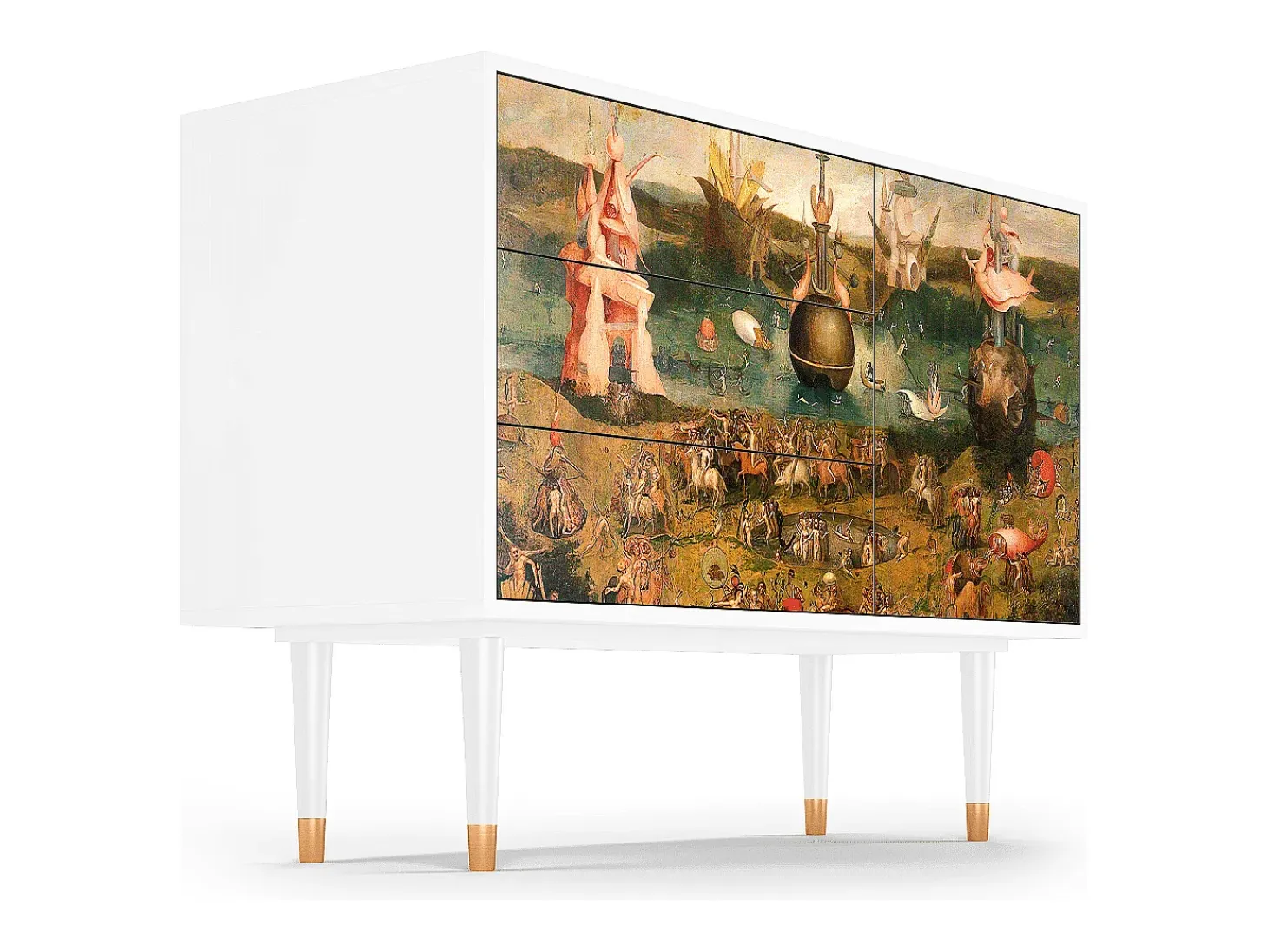 Aparador - 115х84х41 cm - S3 - Garden of Delights , Blanco