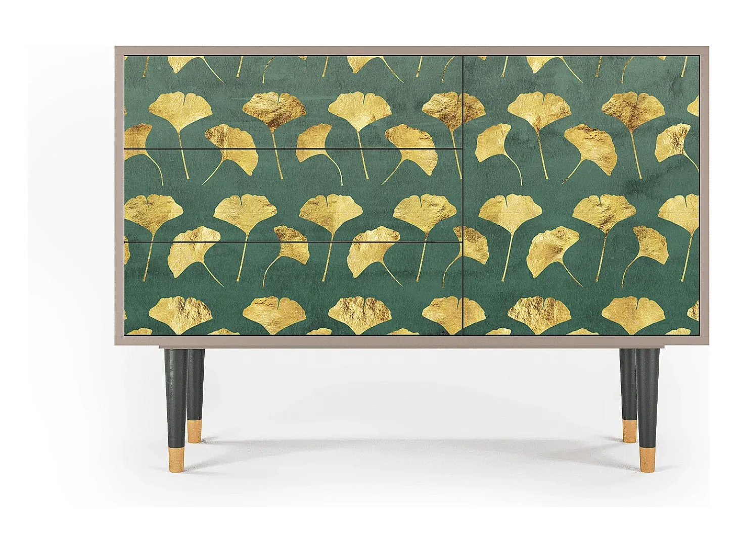 Aparador - 115х84х41 cm - S3 - Gingko leaves, Arena