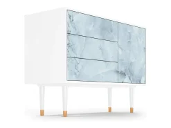 Aparador - 115х84х41 cm - S3 - Glacial Colour, Blanco