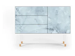 Aparador - 115х84х41 cm - S3 - Glacial Colour, Blanco