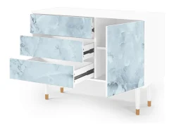 Aparador - 115х84х41 cm - S3 - Glacial Colour, Blanco