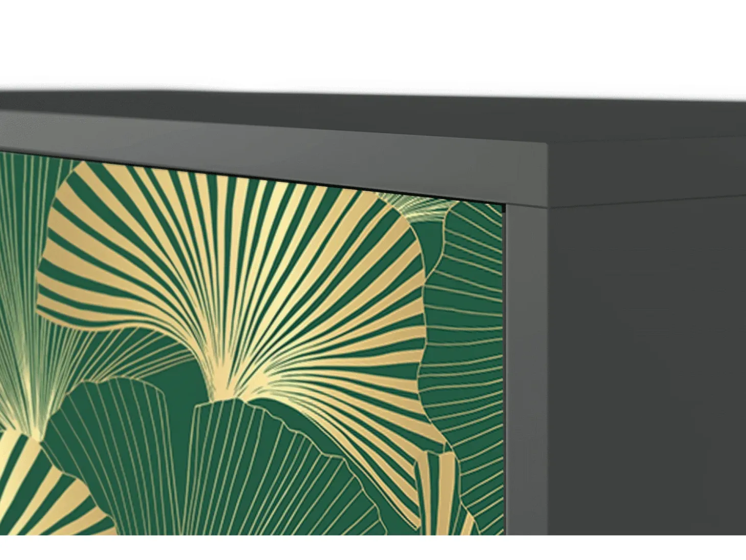 Aparador - 115х84х41 cm - S3 - Gold Ginkgo, Antracita