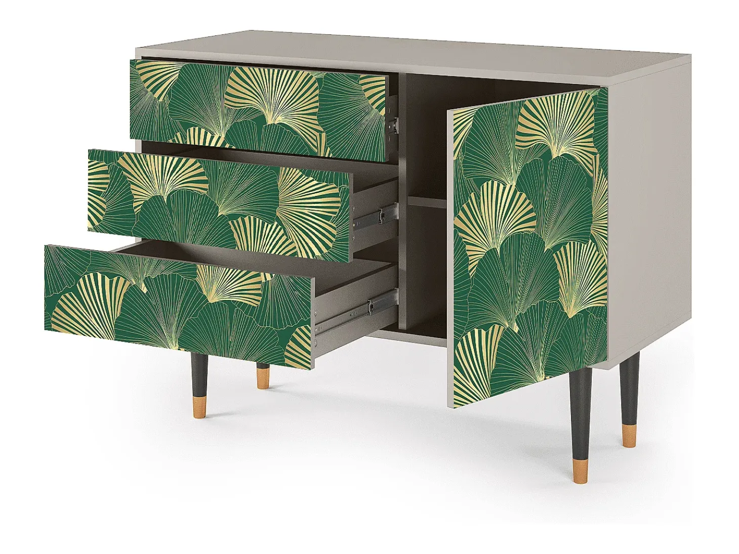 Aparador - 115х84х41 cm - S3 - Gold Ginkgo, Arena