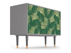 Aparador - 115х84х41 cm - S3 - Gold Ginkgo, Gris