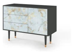 Aparador - 115х84х41 cm - S3 - Golden Waves, Antracita