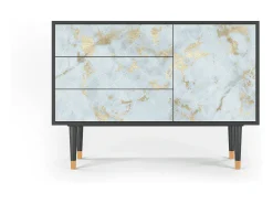 Aparador - 115х84х41 cm - S3 - Golden Waves, Antracita