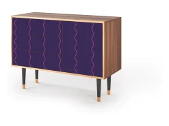 Aparador - 115х84х41 cm - S3 - Grape Maccaroni, Nogal