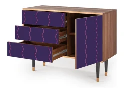 Aparador - 115х84х41 cm - S3 - Grape Maccaroni, Nogal