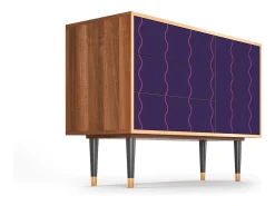 Aparador - 115х84х41 cm - S3 - Grape Maccaroni, Nogal