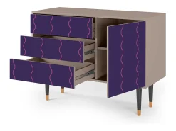 Aparador - 115х84х41 cm - S3 - Grape Maccaroni, Latte