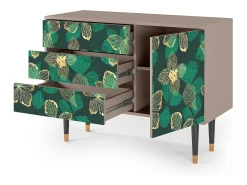 Aparador - 115х84х41 cm - S3 - Green Flower, Latte