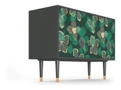 Aparador - 115х84х41 cm - S3 - Green Flower, Antracita
