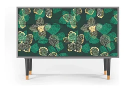Aparador - 115х84х41 cm - S3 - Green Flower, Gris