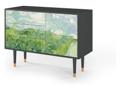 Aparador - 115х84х41 cm - S3 - Green Wheat Fields, Antracita