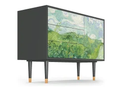 Aparador - 115х84х41 cm - S3 - Green Wheat Fields, Antracita