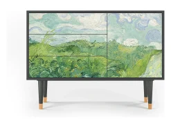 Aparador - 115х84х41 cm - S3 - Green Wheat Fields, Antracita