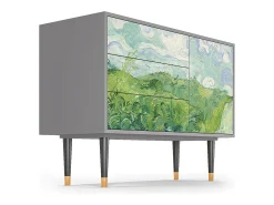 Aparador - 115х84х41 cm - S3 - Green Wheat Fields, Gris