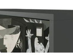 Aparador - 115х84х41 cm - S3 - Guernica by Picasso, Antracita
