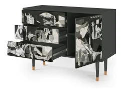 Aparador - 115х84х41 cm - S3 - Guernica by Picasso, Antracita