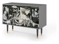 Aparador - 115х84х41 cm - S3 - Guernica by Picasso, Gris