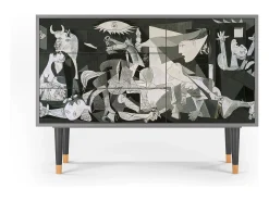 Aparador - 115х84х41 cm - S3 - Guernica by Picasso, Gris
