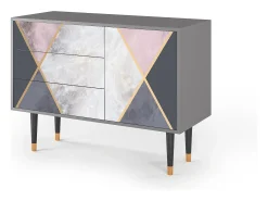 Aparador - 115х84х41 cm - S3 - Ideal Harmony, Gris
