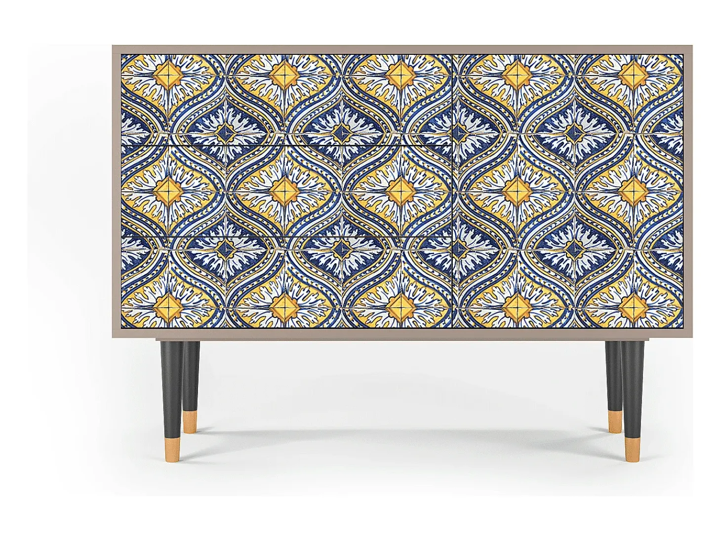 Aparador - 115х84х41 cm - S3 - Illusory Pattern, Arena