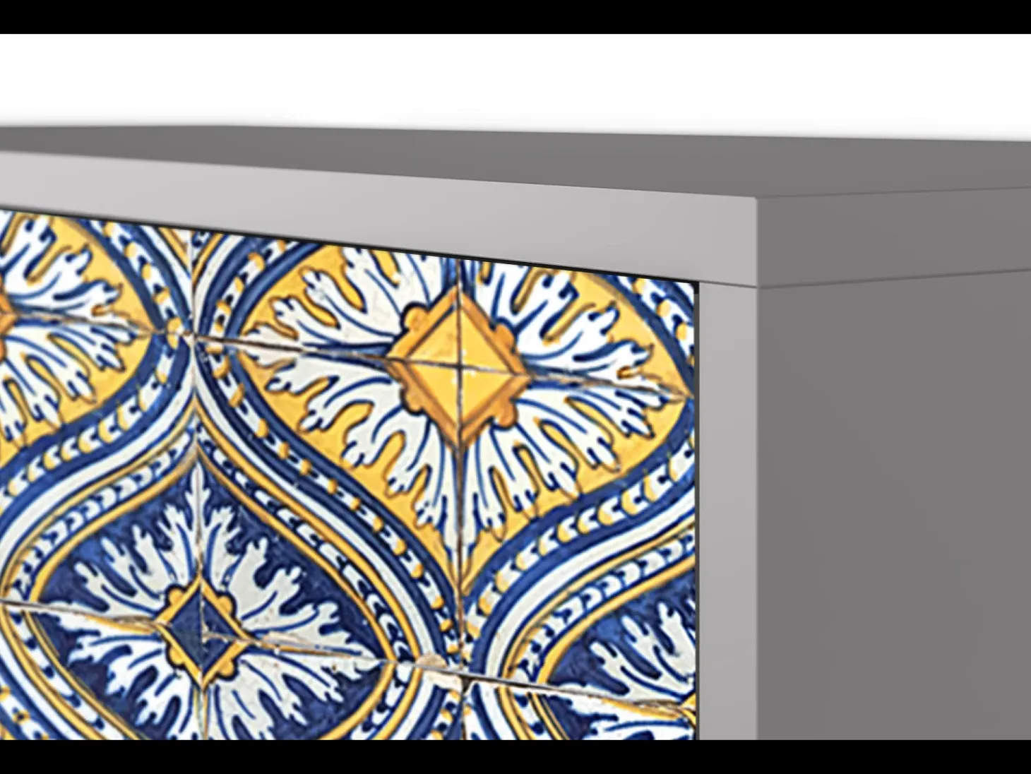 Aparador - 115х84х41 cm - S3 - Illusory Pattern, Gris
