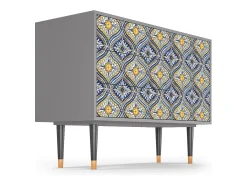 Aparador - 115х84х41 cm - S3 - Illusory Pattern, Gris