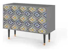 Aparador - 115х84х41 cm - S3 - Illusory Pattern, Gris