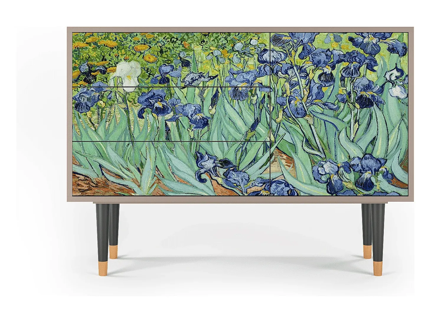 Aparador - 115х84х41 cm - S3 - Irises , Latte