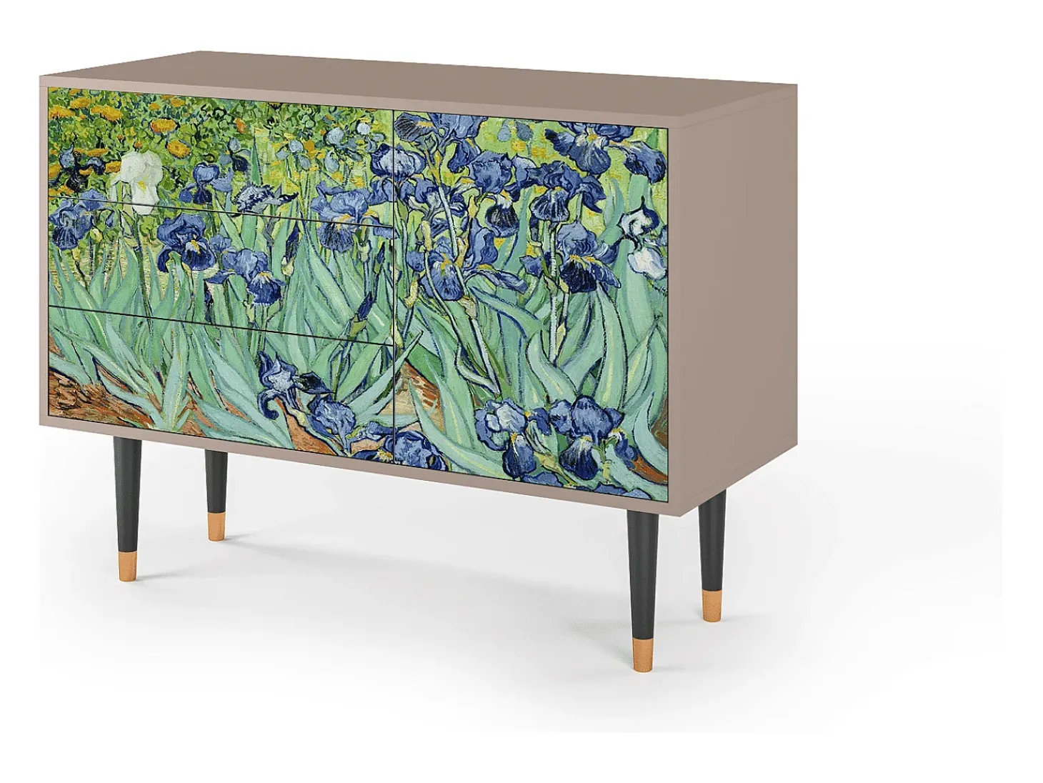 Aparador - 115х84х41 cm - S3 - Irises , Latte