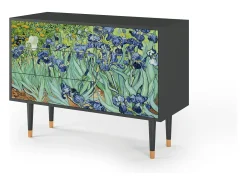 Aparador - 115х84х41 cm - S3 - Irises , Antracita