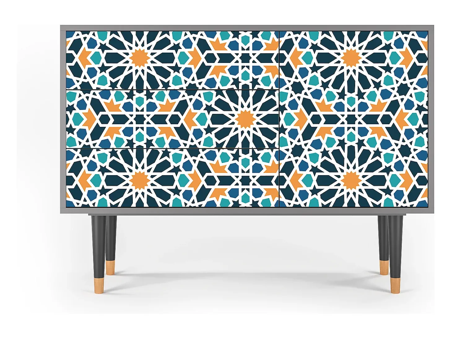 Aparador - 115х84х41 cm - S3 - Kaleidoscope, Gris