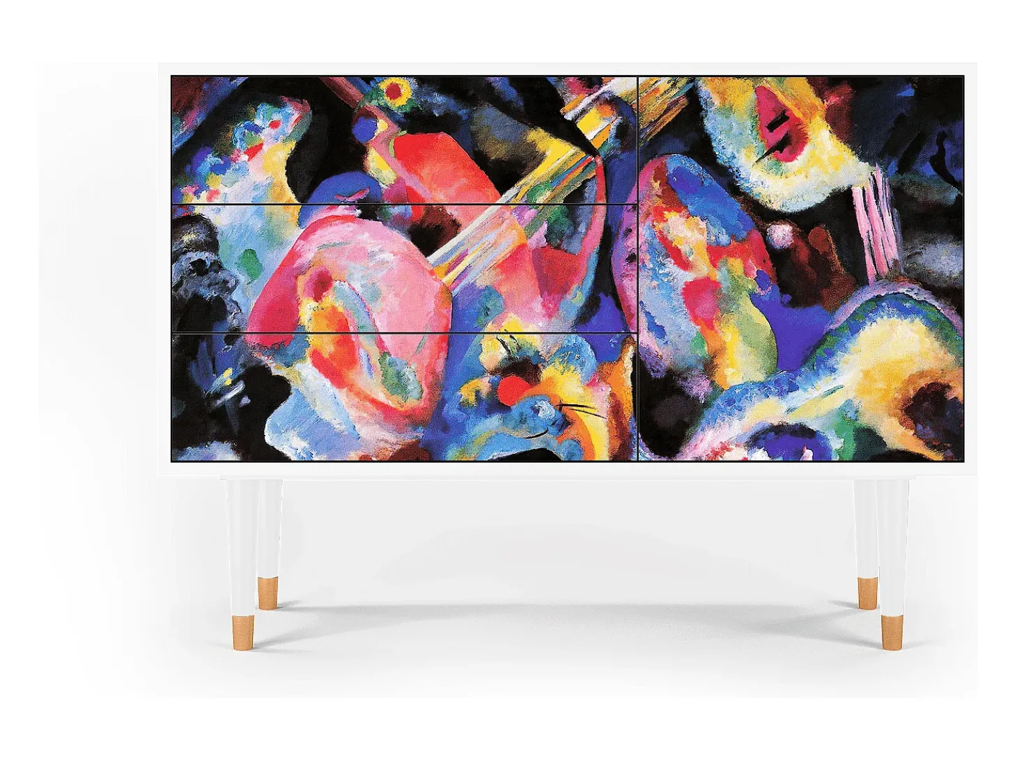 Aparador - 115х84х41 cm - S3 - Kandinsky, Blanco