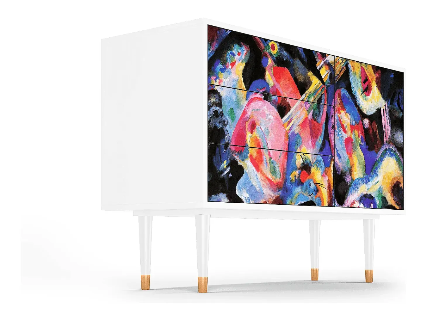 Aparador - 115х84х41 cm - S3 - Kandinsky, Blanco