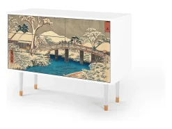 Aparador - 115х84х41 cm - S3 - Katabira River, Blanco