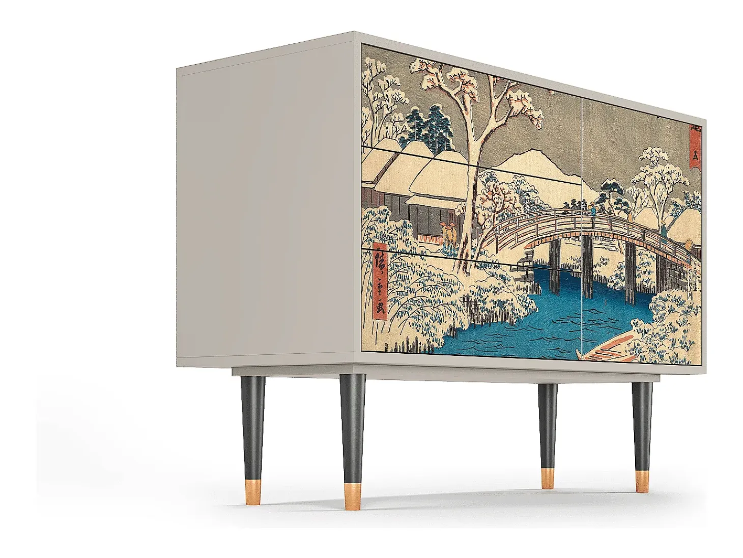 Aparador - 115х84х41 cm - S3 - Katabira River, Arena