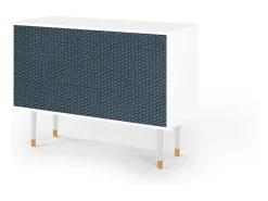 Aparador - 115х84х41 cm - S3 - Knitted Pattern, Blanco