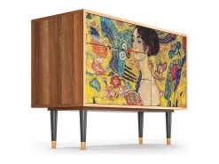 Aparador - 115х84х41 cm - S3 - Lady with Fan by Klimt, Nogal