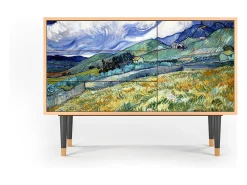 Aparador - 115х84х41 cm - S3 - Landscape, Nogal