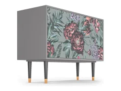 Aparador - 115х84х41 cm - S3 - Light Peonies, Gris