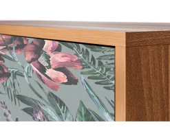 Aparador - 115х84х41 cm - S3 - Light Peonies, Nogal
