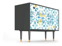Aparador - 115х84х41 cm - S3 - Lisbon Flover, Antracita