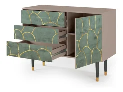 Aparador - 115х84х41 cm - S3 - Magnificent Water Lily, Latte